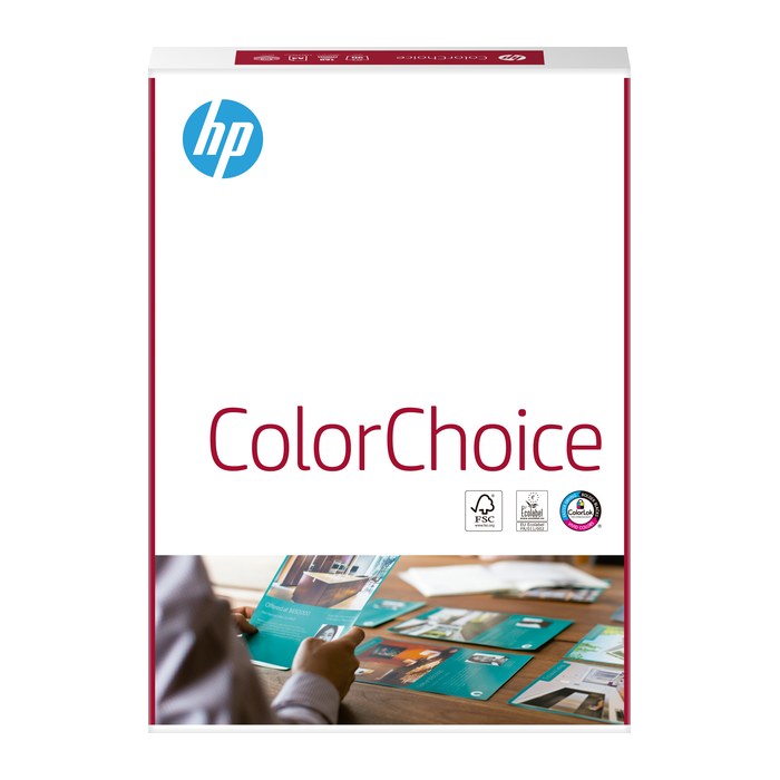 HP Kopierpapier ColorChoice DIN A3 120 g/qm 250 Blatt