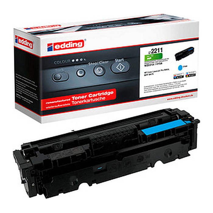 edding EDD-2211  cyan Toner kompatibel zu HP 415A (W2031A)