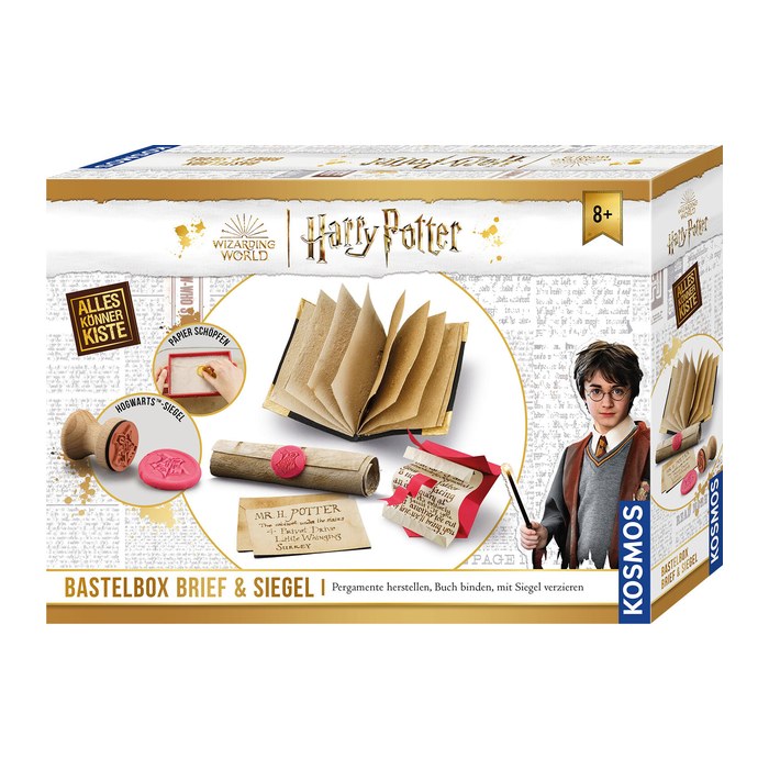 KOSMOS Bastelset Harry Potter - Brief & Siegel mehrfarbig