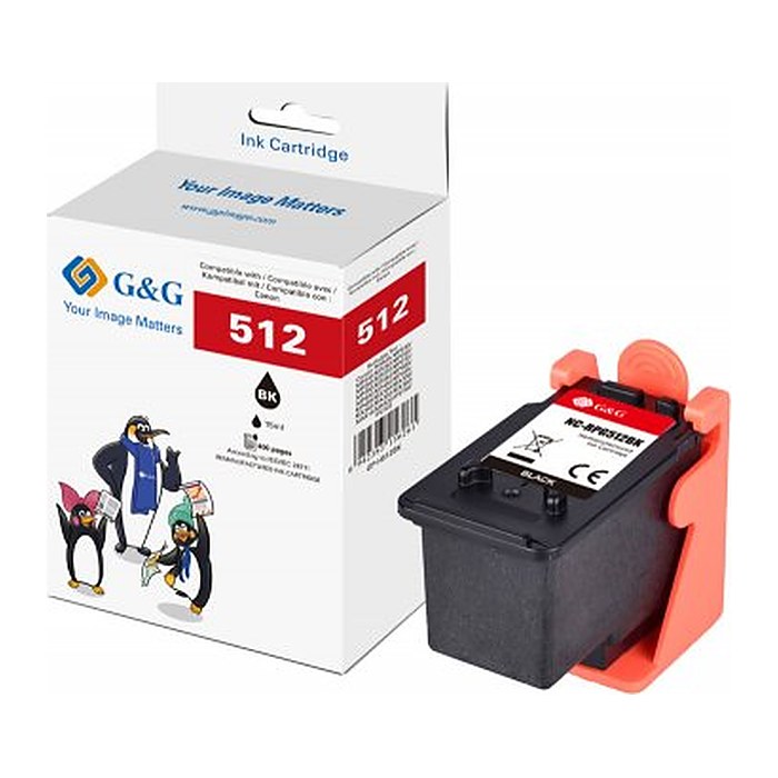 G&G Image Druckerpatrone kompatibel mit Canon PG-512