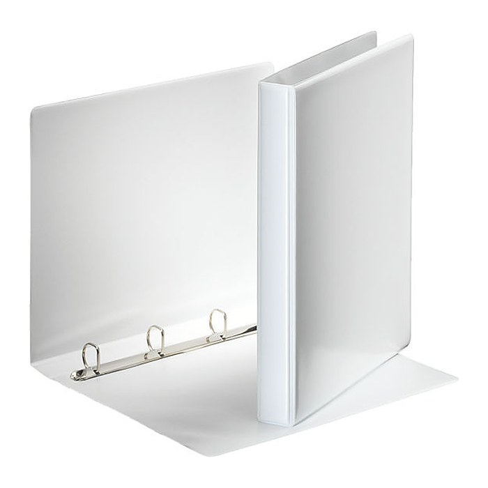 Esselte Präsentationsringbücher 4-Ringe weiß 3,8 cm DIN A4, 10 St.