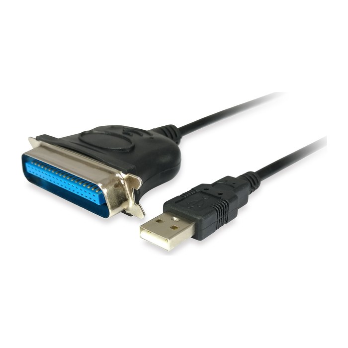 Equip Adapter USB-A->Centronics IEEE1284 36Pin St/St 1.50m Polybeutel