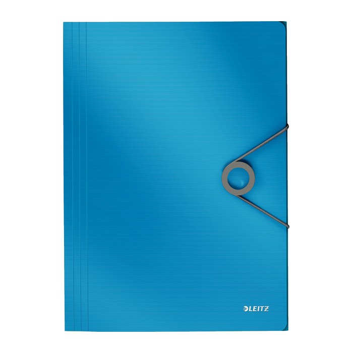 LEITZ Eckspanner Solid 4563 DIN A4 hellblau, 1 St.