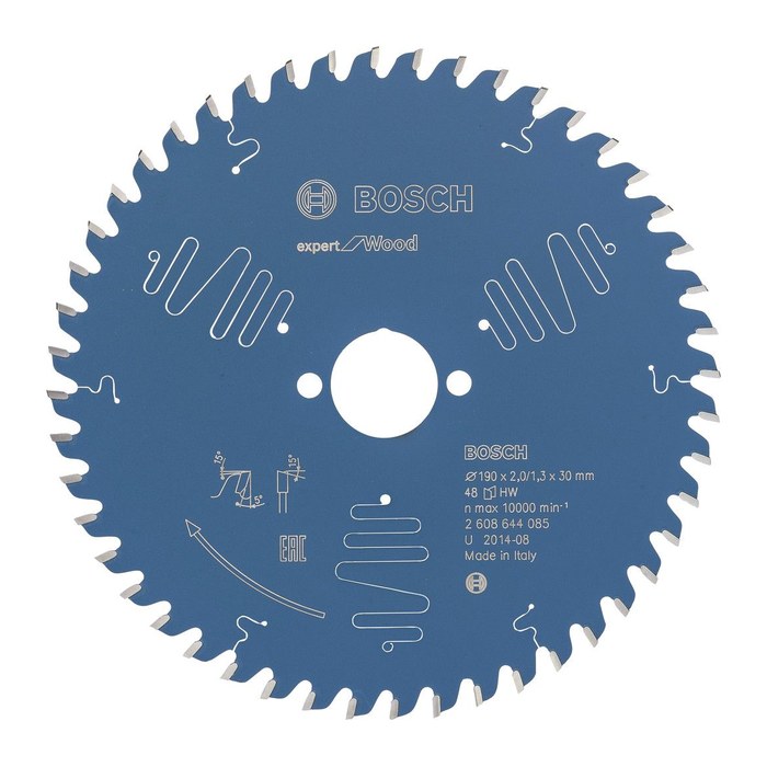 BOSCH EXPERT for Wood Kreissägeblatt 190,0 mm, 48 Zähne, 1 St.
