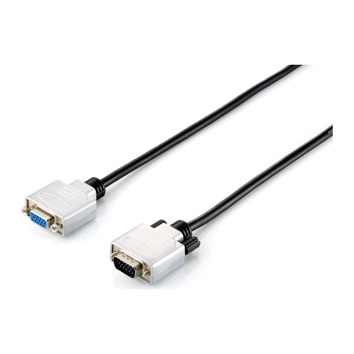 Equip VGA Kabel 1920x1080/60Hz Erweit. St/Bu 15.00m schwarz