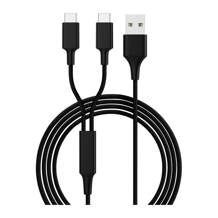 smrter Hydra DUO Ladekabel, Typ USB-C, 120cm, black retail