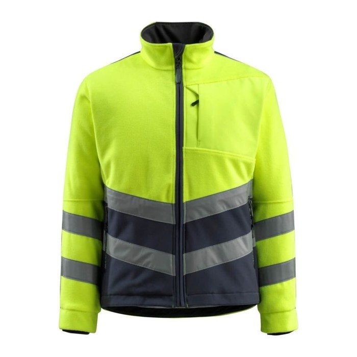 MASCOT® unisex Warnjacke SHEFFIELD gelb, schwarzblau Größe L