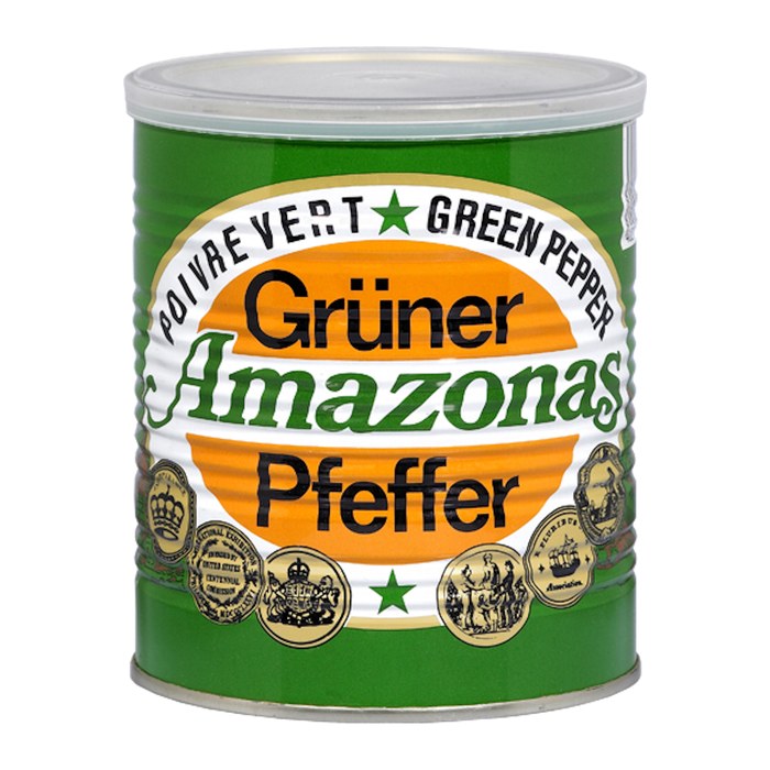 Fuchs  Grüner Pfeffer in Lake Gewürz, 850,0 g