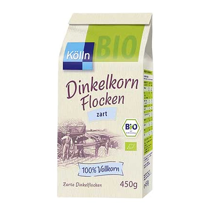 Kölln Bio Dinkel Flocken ZART 450 g, 1 St.