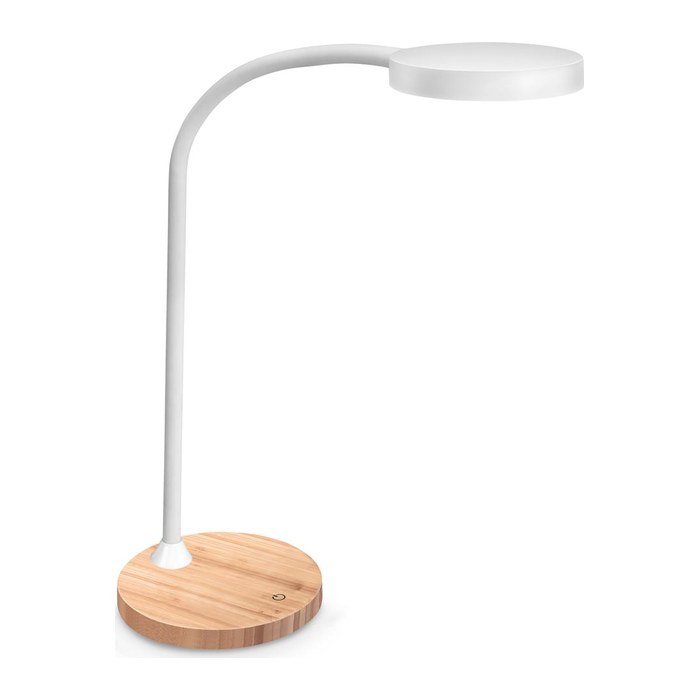 cep FLEX Silva LED Schreibtischlampe weiß, buche 5,5 W