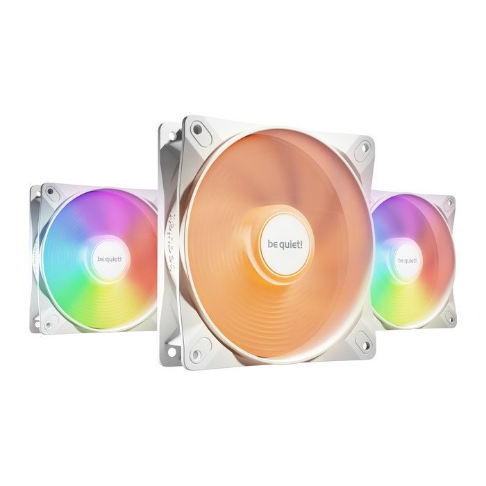 be quiet! Lüfter Light Wings LX PWM HS 120mm White 3-Pack
