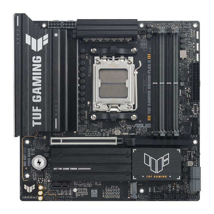ASUS TUF GAMING B850M-PLUS II (AMD,AM5,DDR5,mATX)