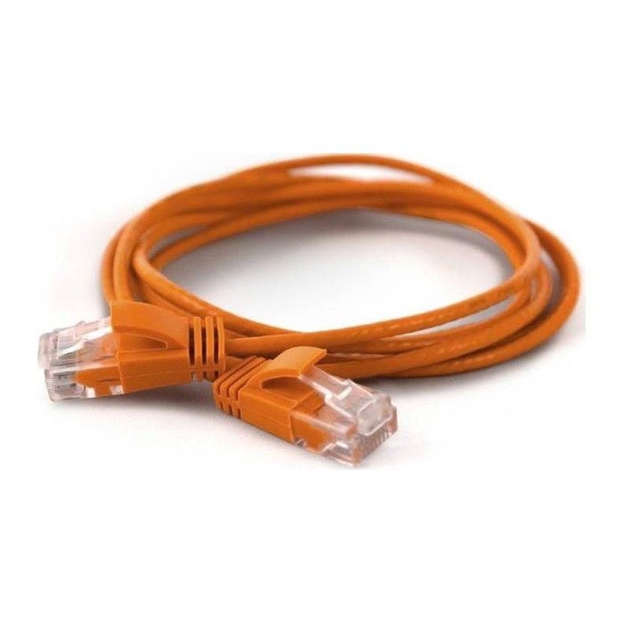Wantec Patchkabel UTP CAT6a d=2,8mm 3,00m orange