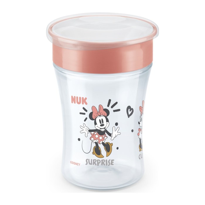 NUK Trinkbecher Disney Minnie Mouse magic Cup 230ml rot