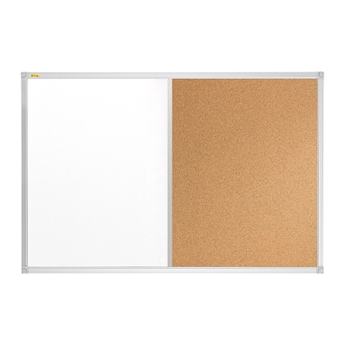 FRANKEN Whiteboard-Pinnwand X-tra!Line 120,0 x 90,0 cm Kork braun