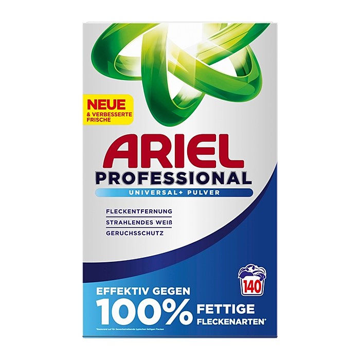 ARIEL Professional UNIVERSAL+ Waschmittel Pulver, 7,7 kg