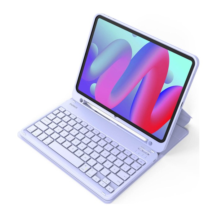 inateck Keyboard iPad 11" iPad Air 4/5Gen Com. QWERTZ purple