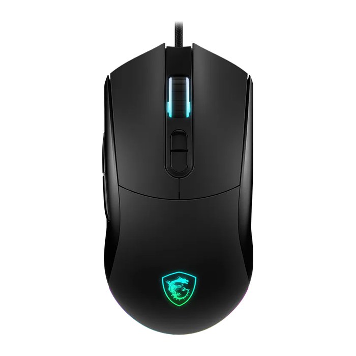 MSI Forge GM320 Gaming Maus, Black, USB