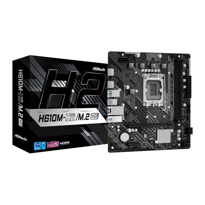 ASRock H610M-H2/M.2 D5 1700 mATX HDMI DDR5 retail