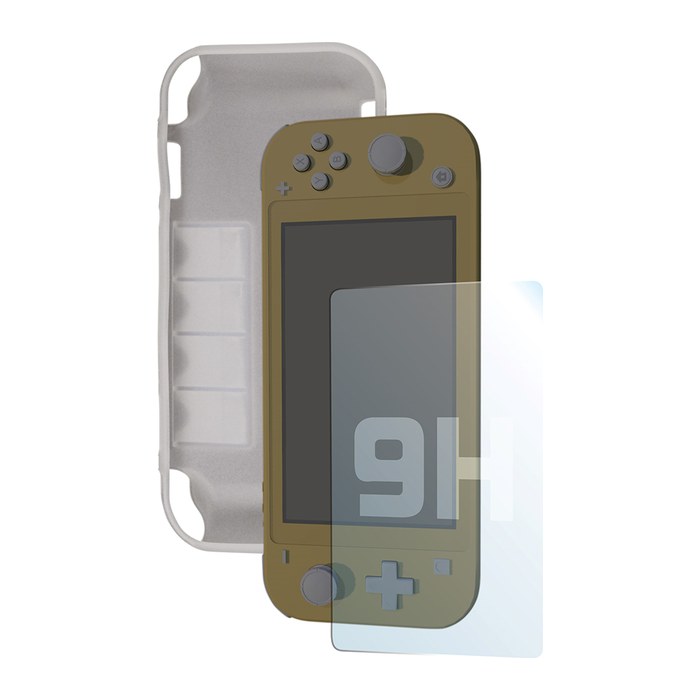 Steelplay Protection Kit Schutzhülle für Nintendo Switch Lite transparent
