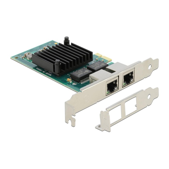 DELOCK PCI Expr Card 2xRJ45 Gigabit LAN i350