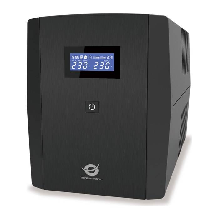 CONCEPTRONIC USV 1200VA/720W/4xUK/HID USB/RJ45in/Out/AVR sw