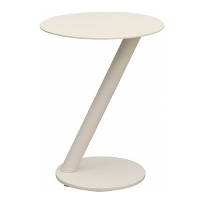 barths Paros Beistelltisch rund Aluminium sand 45,0 x 45,0 x 45,5 cm, 1 St.