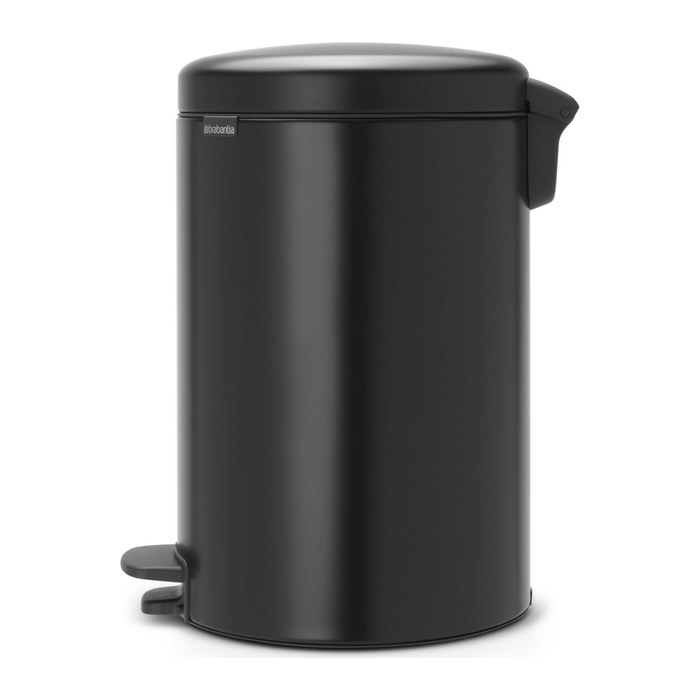 brabantia Newlcon Mülleimer 20,0 l schwarz, 1 St.