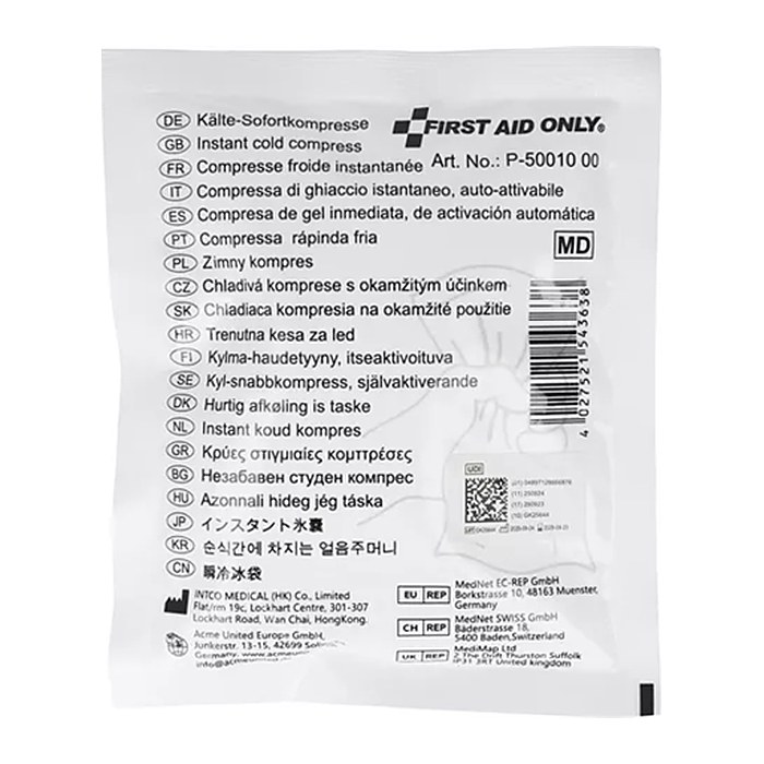 FIRST AID ONLY® Kühlpad Einweg P-50010 00 weiß 12,5 x 15,3 cm, 1 St.