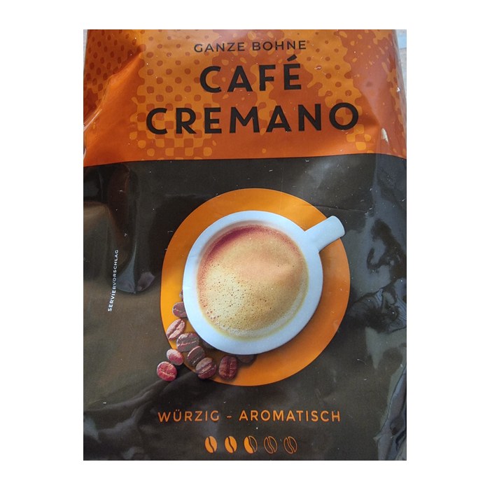 MINGES Caffe Cremano Kaffeebohnen, Arabica- und Robustabohnen kräftig, 1 kg