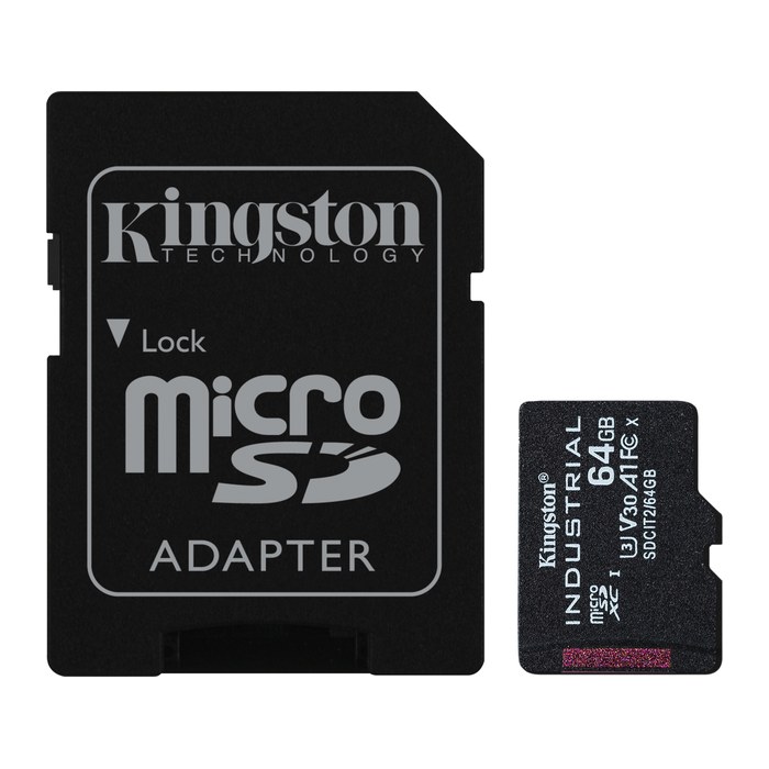 SD MicroSD Card 64GB Kingston SDHC (Class10) w.A retail