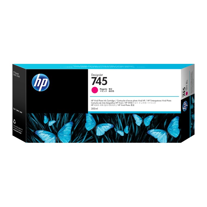 HP 745(F9K01A) magenta Druckerpatrone