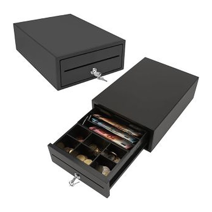OLYMPIA Kassenschublade 947990112 Mini 208 schwarz