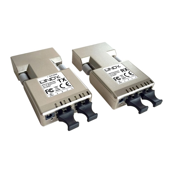 LINDY Extender DVI-D Single Link LWL/Fibre Optic 500m