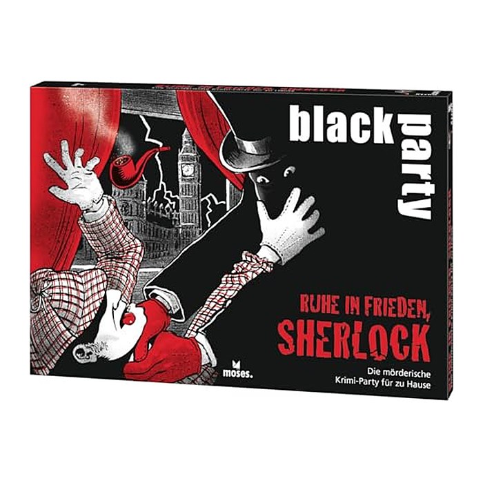 moses black party - Ruhe in Frieden, Sherlock Rätsel, 1 St.