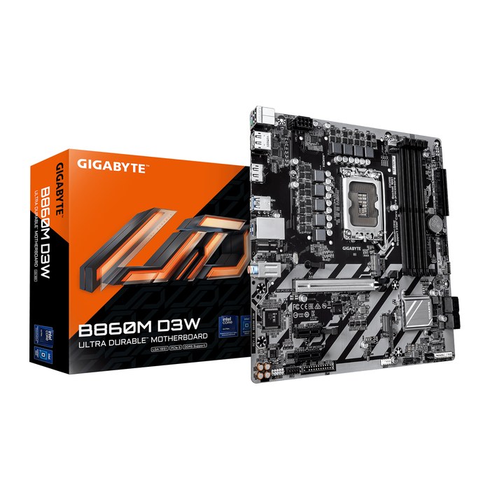 Gigabyte B860M D3W (B860,S1851,mATX,DDR5