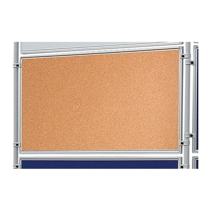 FRANKEN Trennwand ECO, doppelseitig EL-UTK60, braun 120,0 x 60,0 cm, 1 St.