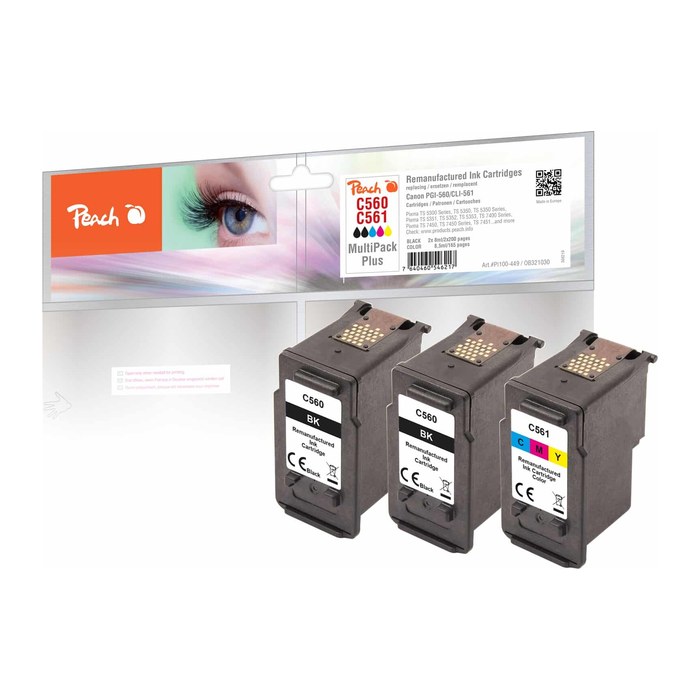 Peach Patrone Canon PG-560/ CL-561 MultiPackPlus remanufactured