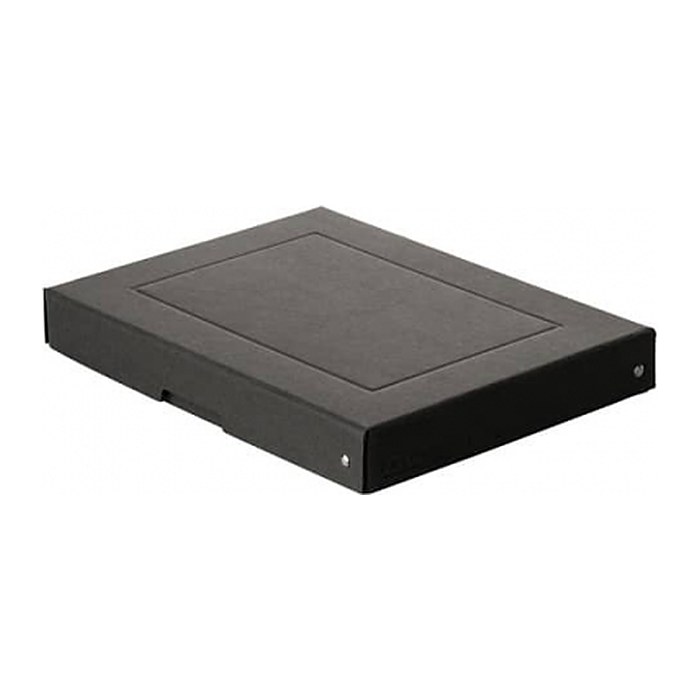 FALKEN PURE Aufbewahrungsbox 500 Blatt schwarz 24,0 x 32,0 x 4,0 cm, 1 St.