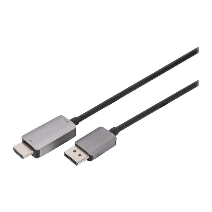 DIGITUS DisplayPort Adapterkabel DP->HDMIA St/St 8K 1,8m sch