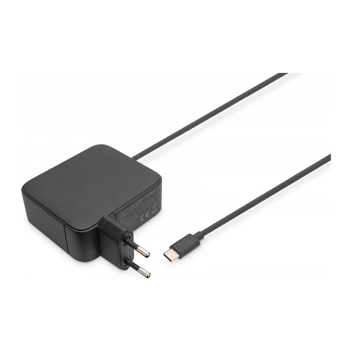 DIGITUS Notebook Ladegerät USB-C, 100W GaN schwarz