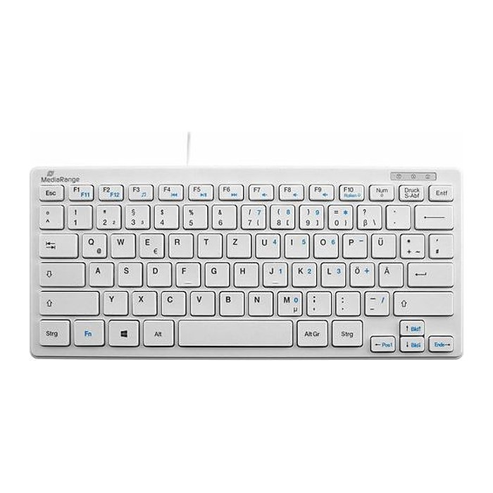 MediaRange MROS113 Tastatur kabelgebunden weiß