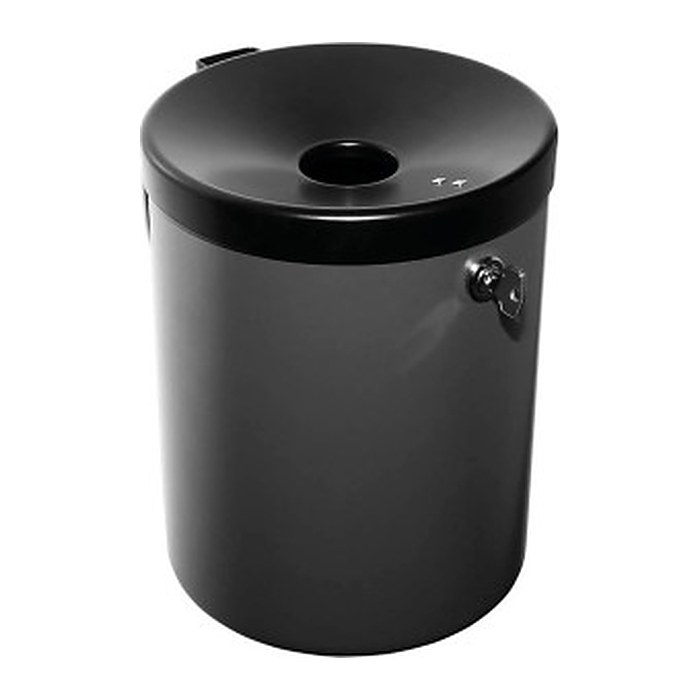 TKG Rondo Maxi Wandaschenbecher graphit abschließbar, 1 St.