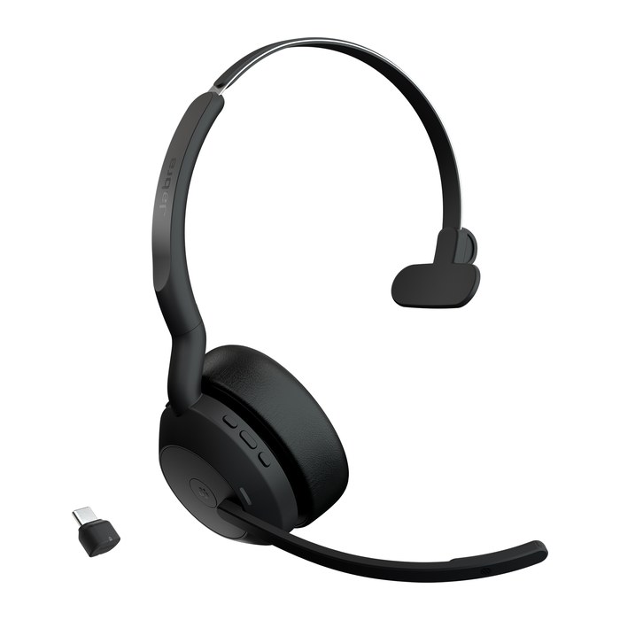 Jabra Headset Evolve2 55 USB-C MS Mono schnurlos