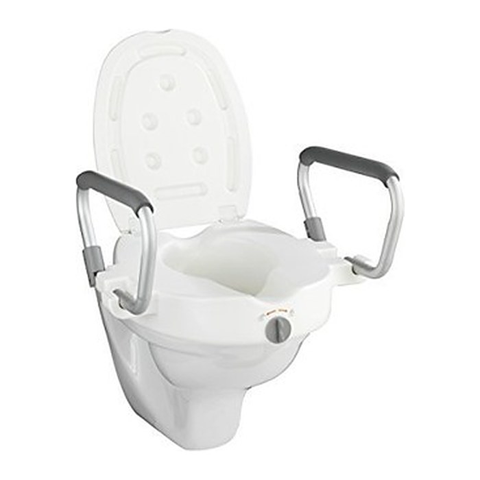 WENKO Toilettensitzerhöhung Secura weiß, 1 St.