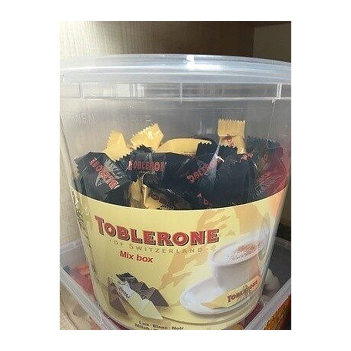 TOBLERONE Mini Mix Schokolade ca. 113 St./904,0 g, 113 St.