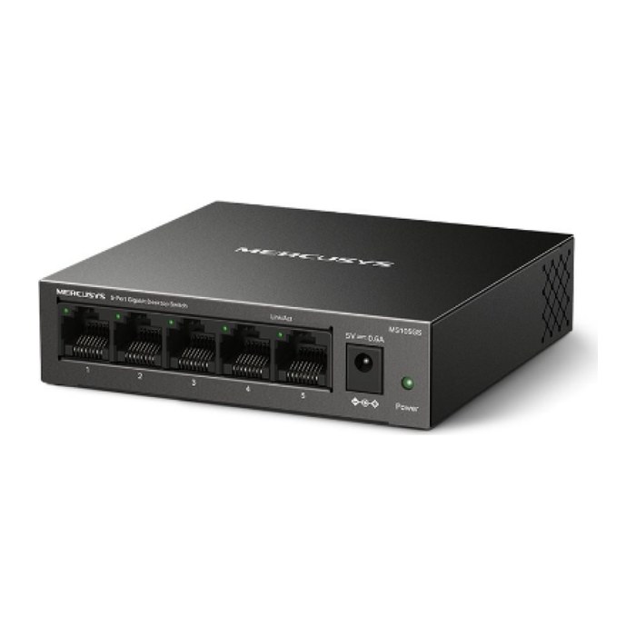 Mercusys Switch MS105GS 5-Port Gigabit Steel Case