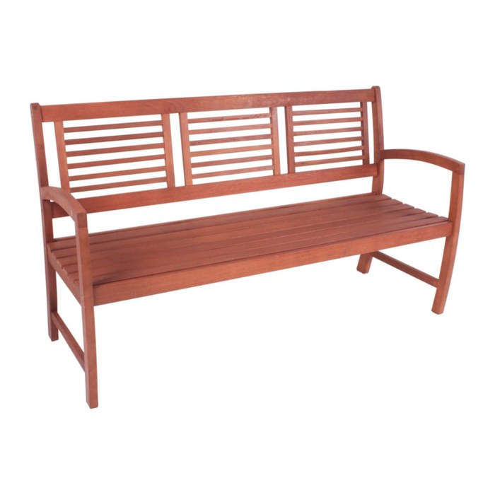 Garden Pleasure Gartenbank Madison 985008 braun Holz 156,0 cm