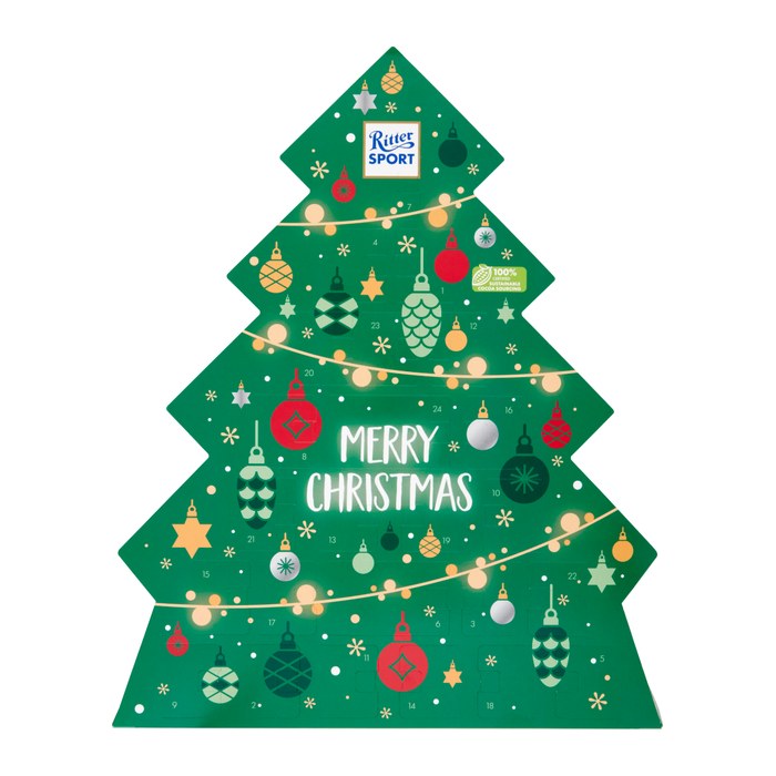 Ritter SPORT Adventskalender 24 St./208,0 g, 1 St.