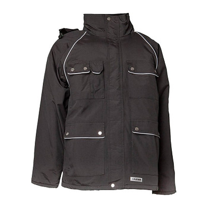 PLANAM® unisex Parka CANVAS 320 schwarz Größe M